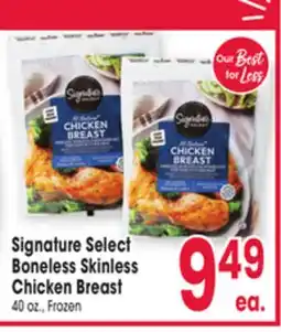 Jewel-Osco Signature Select Boneless Skinless Chicken Breast offer