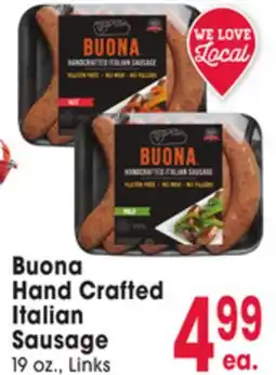 Jewel-Osco Buona Hand Crafted Italian Sausage offer