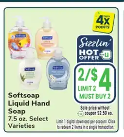 Jewel-Osco Softsoap Liquid Hand Soap offer