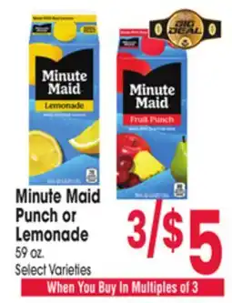 Jewel-Osco Minute Maid Punch or Lemonade offer