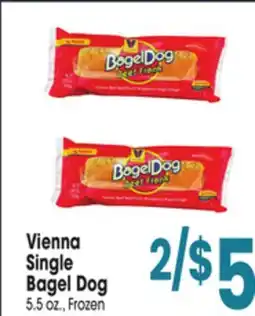 Jewel-Osco Vienna Single Bagel Dog offer