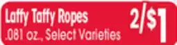 Jewel-Osco Laffy Taffy Ropes offer