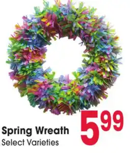 Jewel-Osco Spring Wreath offer