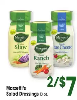Jewel-Osco Marzetti's Salad Dressings offer