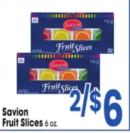 Jewel-Osco Savion Fruit Slices offer