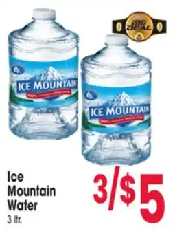 Jewel-Osco Ice Mountain Water offer