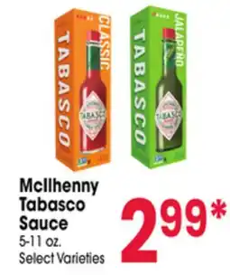 Jewel-Osco McIlhenny Tabasco Sauce offer