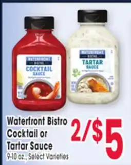 Jewel-Osco Waterfront Bistro Cocktail or Cocktail or Tartar Sauce offer