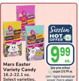 Jewel-Osco Mars Easter Variety Candy offer