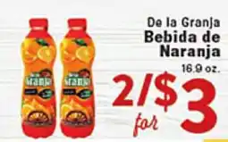 Rio Valley Market De la Granja Bebida de Naranja offer