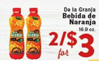 Rio Valley Market De la Granja Bebida de Naranja offer
