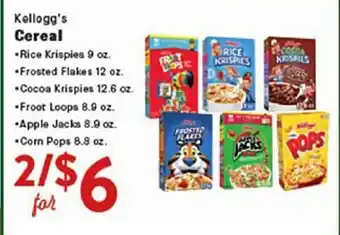 Rio Valley Market Kellogg's Cereal offer