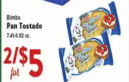 Rio Valley Market Bimbo Pan Tostado offer