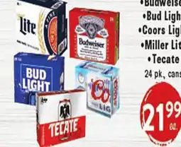 Rio Valley Market • Budweiser • Bud Light • Coors Light • Miller Lite • Tecate offer