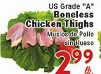 Rio Valley Market US Grade A Boneless Chicken Thighs offer
