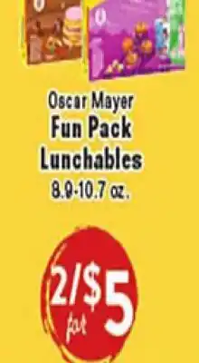 Rio Valley Market Oscar Mayer Fun Pack Lunchables offer