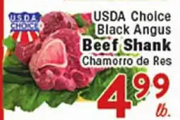Rio Valley Market USDA Choice Black Angus Beef Shank offer
