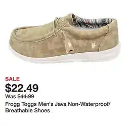 Tractor Supply Company Frogg Toggs Men's Java Non-Waterproof/Breathable Shoes offer