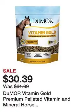Tractor Supply Company DuMOR Vitamin Gold Premium Pelleted Vitamin and Mineral Horse Supplement, 10 lb offer