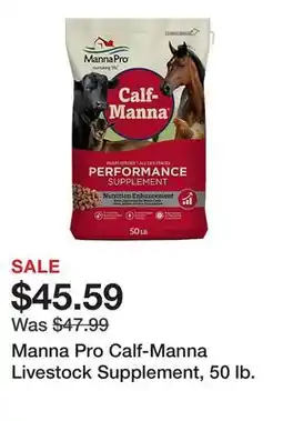 Tractor Supply Company Manna Pro Calf-Manna Livestock Supplement, 50 lb offer