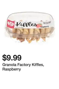 Wegmans Granola Factory Kiffles, Raspberry offer