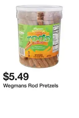 Wegmans Wegmans Rod Pretzels offer