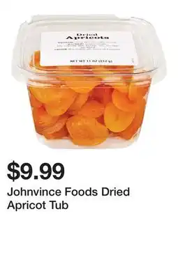 Wegmans Johnvince Foods Dried Apricot Tub offer