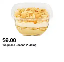 Wegmans Wegmans Banana Pudding offer