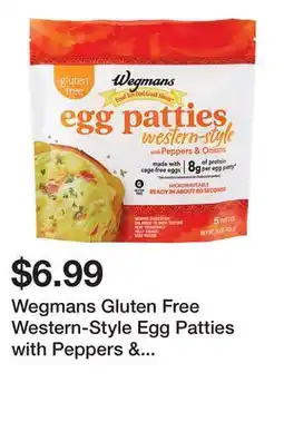 Wegmans Wegmans Gluten Free Western-Style Egg Patties with Peppers & Onions, 5 Count offer