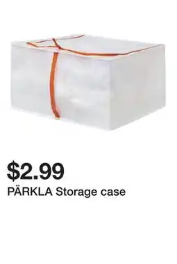 Ikea PÄRKLA Storage case offer