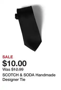 Marshalls SCOTCH & SODA Handmade Designer Tie offer