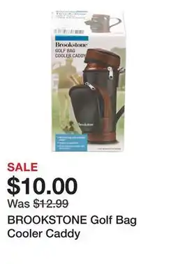 Marshalls BROOKSTONE Golf Bag Cooler Caddy offer