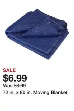 Harbor Freight Tools 72 in. x 80 in. Moving Blanket offer