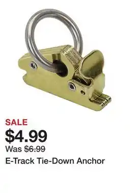 Harbor Freight Tools E-Track Tie-Down Anchor offer