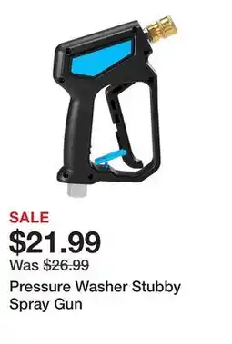 Harbor Freight Tools Pressure Washer Stubby Spray Gun offer