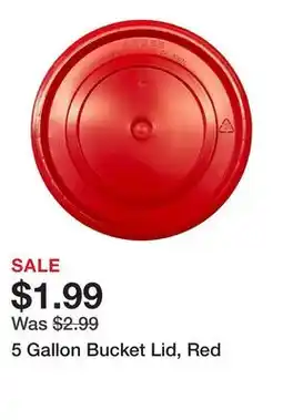Harbor Freight Tools 5 Gallon Bucket Lid, Red offer