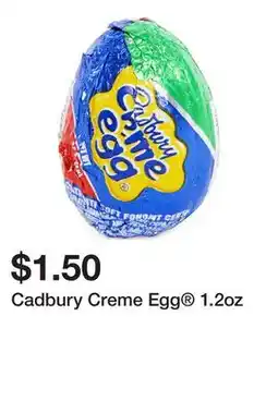 Five Below Cadbury Creme Egg 1.2oz offer