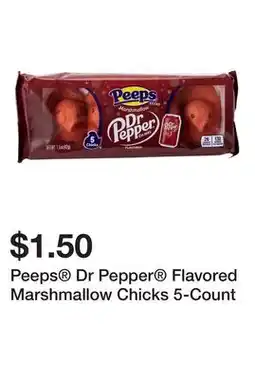 Five Below Peeps Dr Pepper Flavored Marshmallow Chicks 5-Count offer