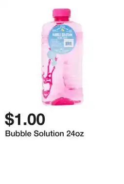 Five Below Bubble Solution 24oz offer