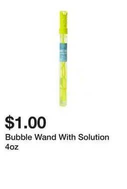 Five Below Bubble Wand With Solution 4oz offer
