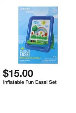 Five Below Inflatable Fun Easel Set offer