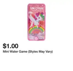 Five Below Mini Water Game (Styles May Vary) offer