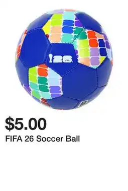 Five Below FIFA 26 Soccer Ball offer