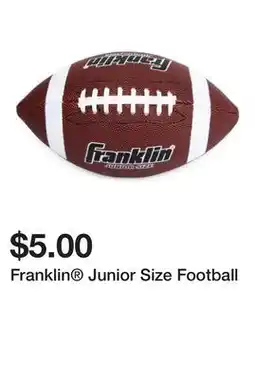 Five Below Franklin Junior Size Football offer