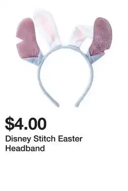 Five Below Disney Stitch Easter Headband offer