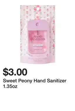 Five Below Sweet Peony Hand Sanitizer 1.35oz offer