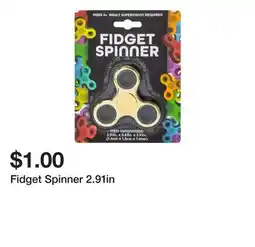 Five Below Fidget Spinner 2.91in offer