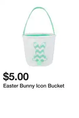 Five Below Easter Bunny Icon Bucket offer