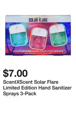 Five Below ScentXScent Solar Flare Limited Edition Hand Sanitizer Sprays 3-Pack offer