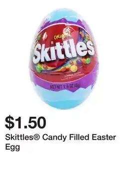 Five Below Skittles Candy Filled Easter Egg offer
